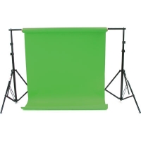 Bresser BR-D36 Support + rol papier 2.72x11m chromakey groen